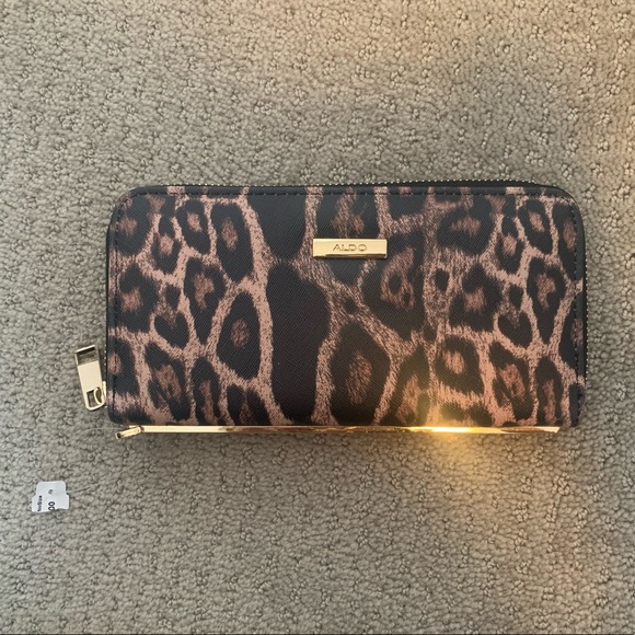 NWOT Aldo Animal Print Wallet - Picture 2 of 9